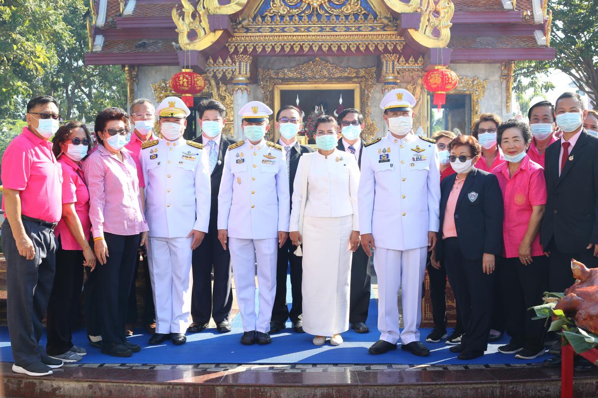 พิธีบวงสรวงดวงพระวิญญาณสมเด็จพระเจ้าตากสินมหาราช เนื่องในวันคล้ายวันปราบดาภิเษกขึ้นเป็นพระมหากษัตริย์ของสมเด็จพระเจ้าตากสินมหาราช 