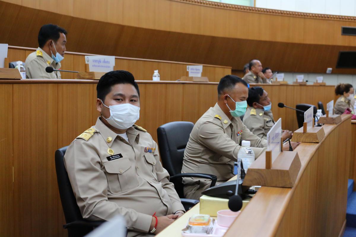 การประชุมสภาองค์การบริหารส่วนจังหวัดตาก สมัยวิสามัญ สมัยที่ 1 ครั้งที่ 1 ประจำปี 2564 