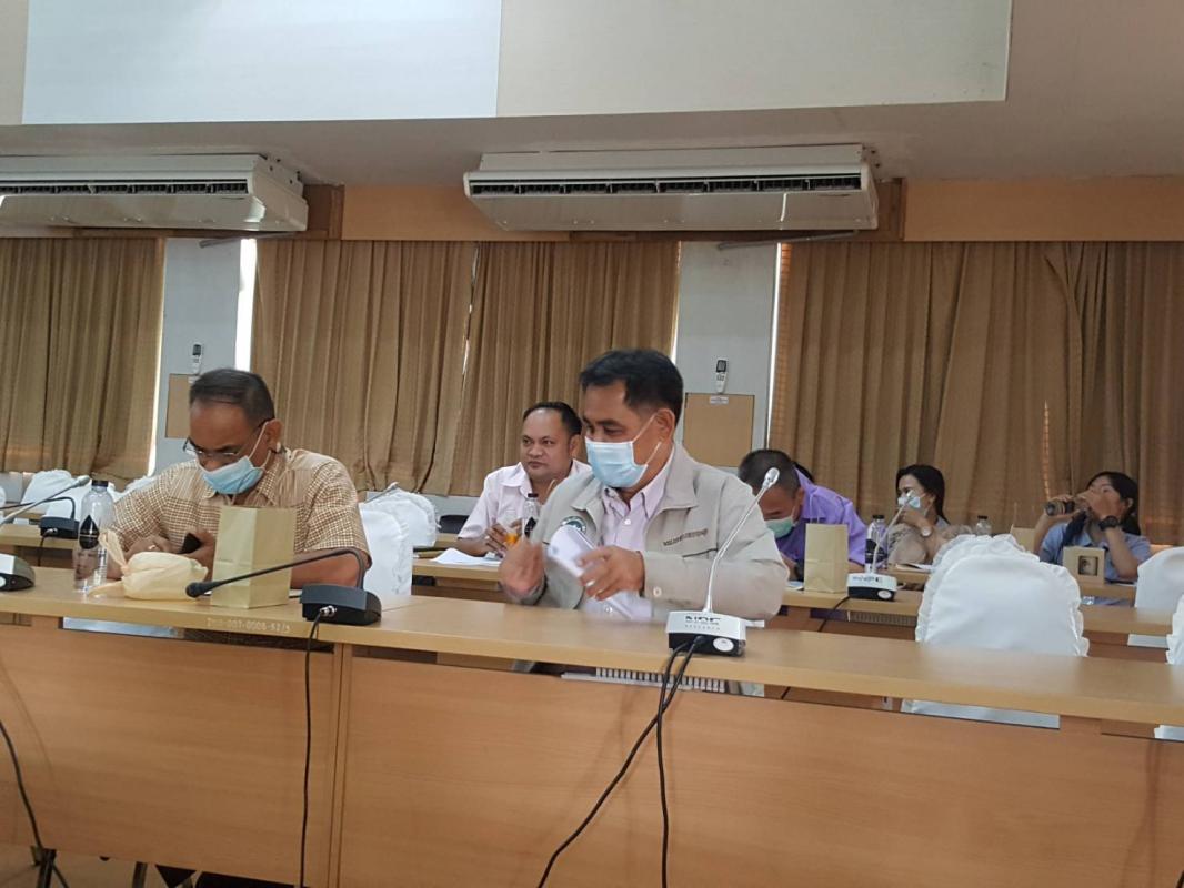 เข้าร่วมประชุมถอดบทเรียนการคัดเลือก อาสาสมัครสาธารณสุขประจำหมู่บ้าน (อสม.) ดีเด่นทุกระดับ และประชุมขับเคลื่อนงานสุขภาพภาคประชาชน ประจำปี 2564