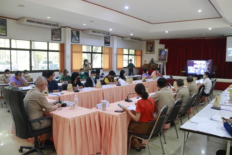 เข้าร่วมการประชุมจัดทำโครงร่างแผนแม่บทโครงการส่งเสริมการเรียนรู้เพื่อการอนุรักษ์และฟื้นฟูสิ่งแวดล้อมอันเนื่องมาจากพระราชดำริ จังหวัดตาก (ระยะ 5 ปี ) พ.ศ.2565-2569