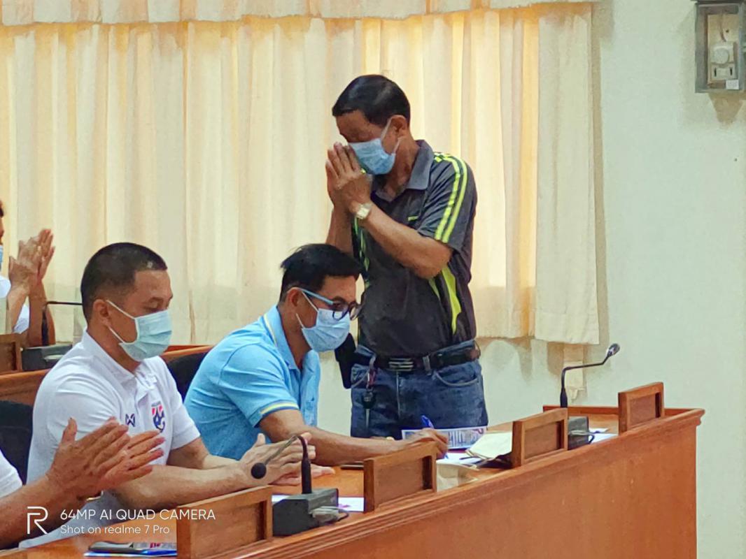เข้าร่วมการประชุมสัมมนาแลกเปลี่ยนความคิดเห็นกับผู้นำชุมชน,ประชาชนในพื้นที่อำเภอแม่ระมาด