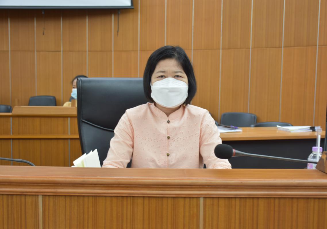 การประชุมหัวหน้าส่วนราชการ สังกัดองค์การบริหารส่วนจังหวัดตาก ครั้งที่ 3/2564