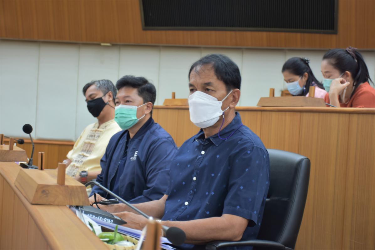 การประชุมหัวหน้าส่วนราชการ สังกัดองค์การบริหารส่วนจังหวัดตาก ครั้งที่ 3/2564