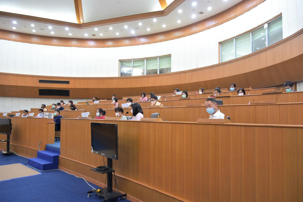 การประชุมหัวหน้าส่วนราชการ สังกัดองค์การบริหารส่วนจังหวัดตาก ครั้งที่ 3/2564