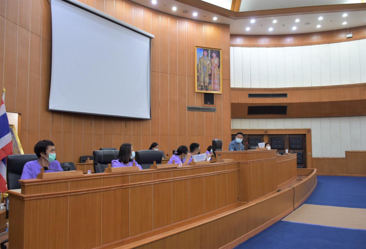 การประชุมหัวหน้าส่วนราชการ สังกัดองค์การบริหารส่วนจังหวัดตาก ครั้งที่ 3/2564