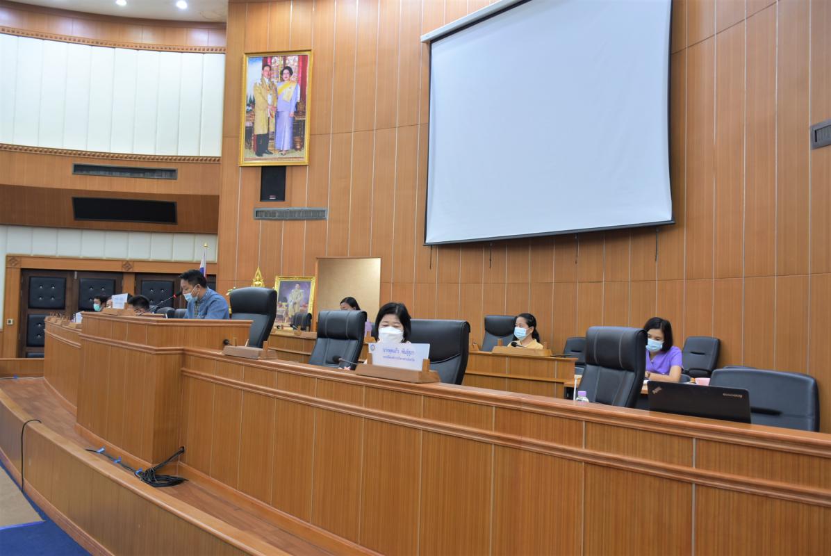 การประชุมหัวหน้าส่วนราชการ สังกัดองค์การบริหารส่วนจังหวัดตาก ครั้งที่ 3/2564