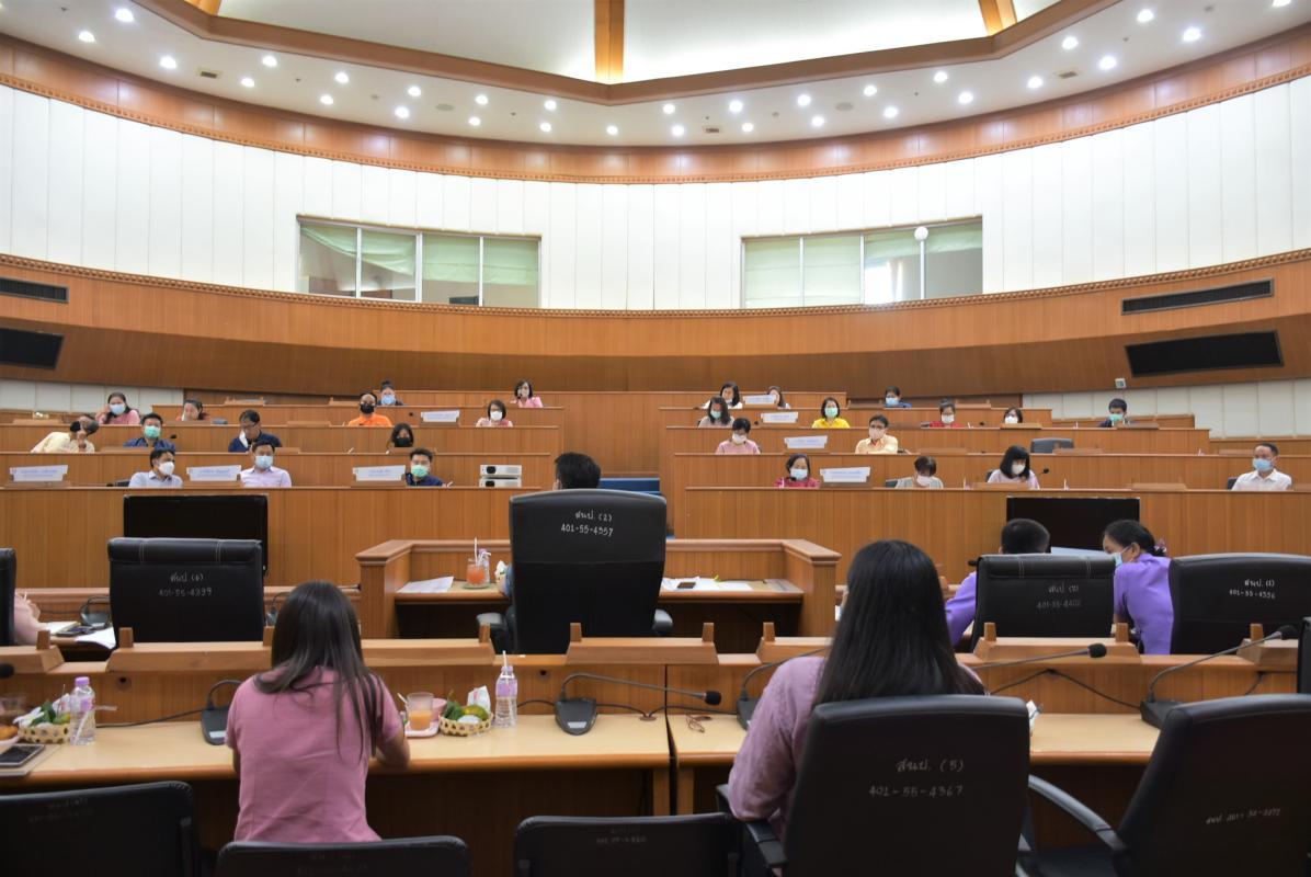 การประชุมหัวหน้าส่วนราชการ สังกัดองค์การบริหารส่วนจังหวัดตาก ครั้งที่ 3/2564