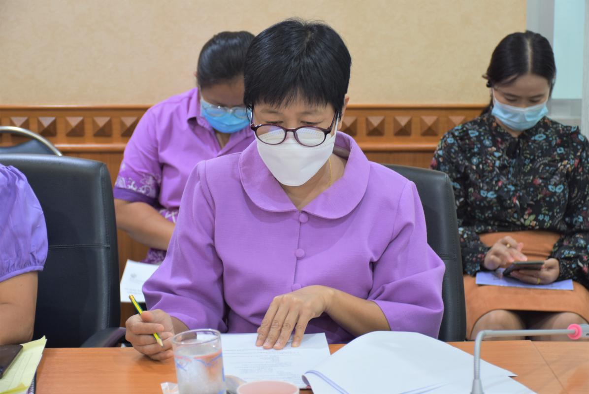 การประชุมคณะกรรมการพัฒนาระบบฐานข้อมูลขององค์การบริหารส่วนจังหวัดตาก ครั้งที่ 2/2564
