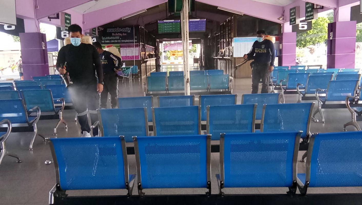ดำเนินการทำความสะอาด ฉีดพ่นน้ำยาแอลกอฮอล์และเช็ดถูฆ่าเชื้อโรคประจำสัปดาห์