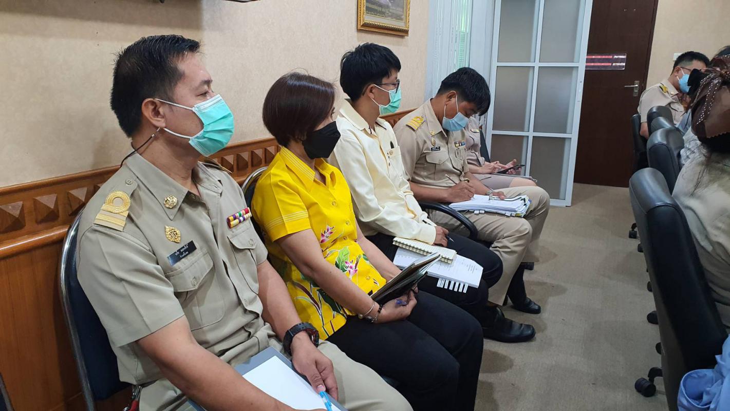 ร่วมประชุมระหว่างองค์การบริหารส่วนจังหวัดตาก กับเจ้าหน้าที่ตรวจสอบสำนักงานตรวจเงินแผ่นดินจังหวัดตาก