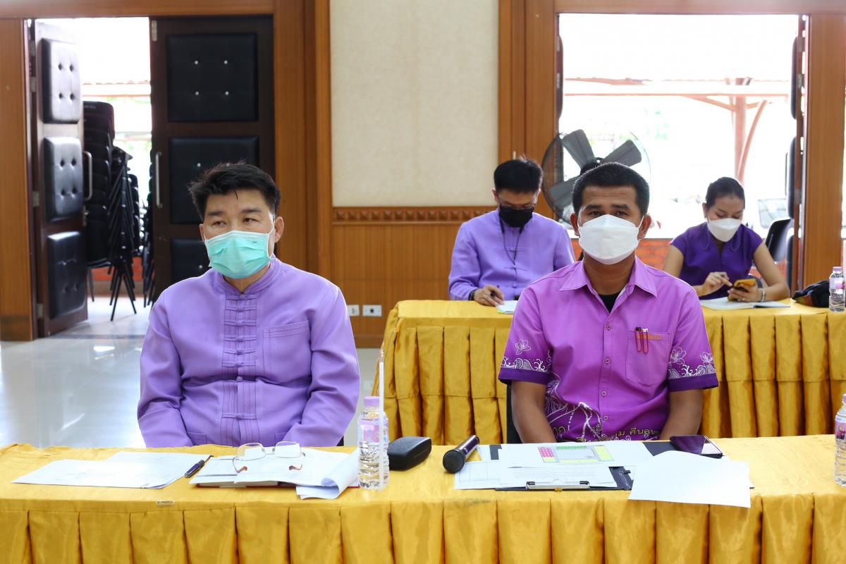 การประชุมการจัดตั้งศูนย์พักคอยกลาง หรือ CI จังหวัดตาก