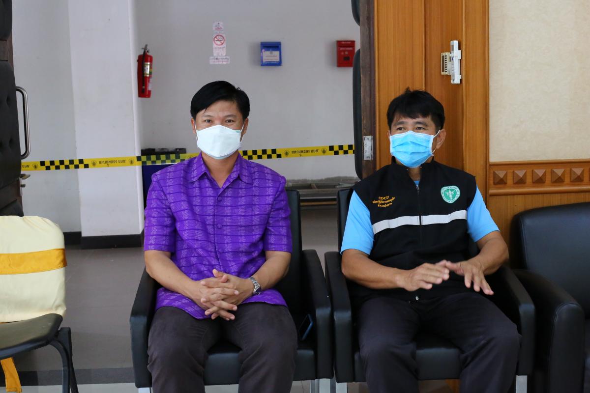 นายก อบจ.ตาก จัดโครงการตรวจคัดกรองด้วยชุดตรวจ Antigen Test Kit (ATK) ของบุคลากรองค์การบริหารส่วนจังหวัดตาก