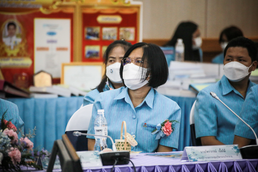เข้าร่วมการประเมินสถานศึกษาเพื่อรับรางวัลพระราชทาน ระดับการศึกษาขั้นพื้นฐาน โรงเรียนมัธยมศึกษาขนาดใหญ่ ประจำปีการศึกษา 2564 