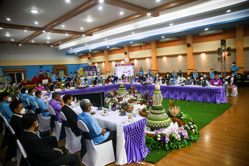 เข้าร่วมการประเมินสถานศึกษาเพื่อรับรางวัลพระราชทาน ระดับการศึกษาขั้นพื้นฐาน โรงเรียนมัธยมศึกษาขนาดใหญ่ ประจำปีการศึกษา 2564 