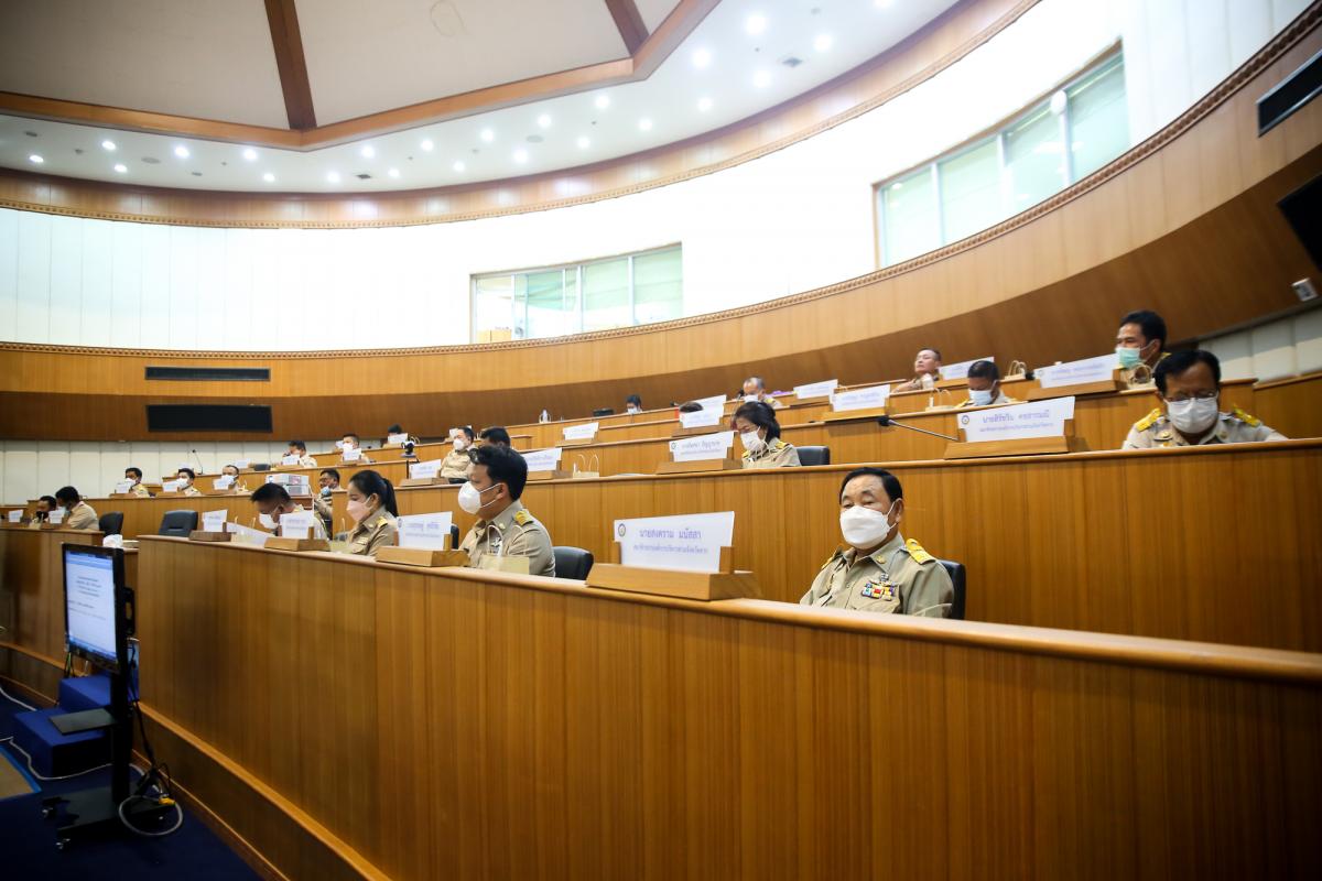 ประชุมสภาองค์การบริหารส่วนจังหวัดตาก สมัยสามัญ สมัยที่ 1 ครั้งที่ 1 ประจำปี 2565 ณ ห้องประชุมสภาองค์การบริหารส่วนจังหวัดตาก