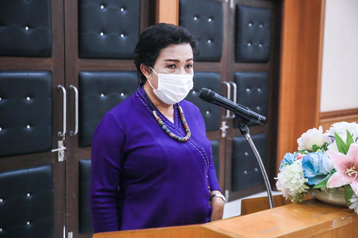 นายกองค์การบริหารส่วนจังหวัดตาก เป็นประธานในพิธีเปิดโครงการฝึกอบรมพัฒนาศักยภาพการปฏิบัติงานกิจการสภาฯ องค์การบริหารส่วนจังหวัดตาก ประจำปีงบประมาณ พ.ศ. 2565