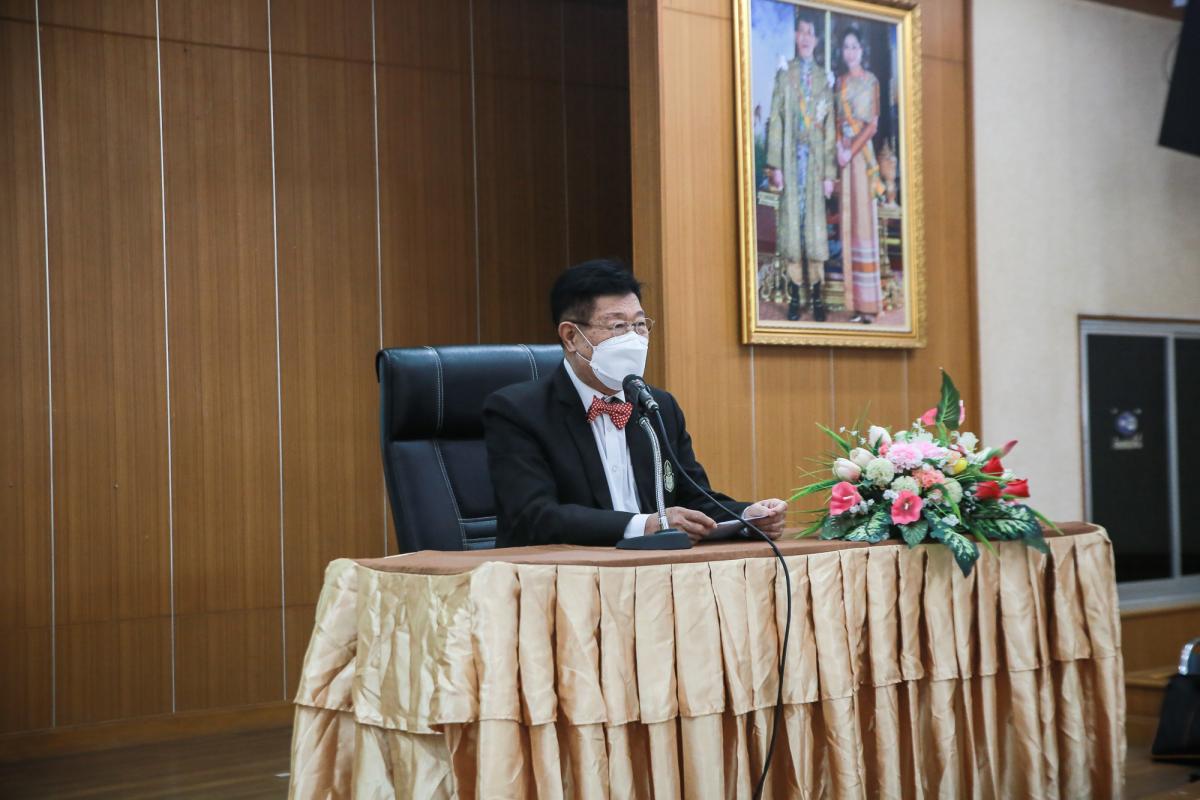 นายกองค์การบริหารส่วนจังหวัดตาก เป็นประธานในพิธีเปิดโครงการฝึกอบรมพัฒนาศักยภาพการปฏิบัติงานกิจการสภาฯ องค์การบริหารส่วนจังหวัดตาก ประจำปีงบประมาณ พ.ศ. 2565