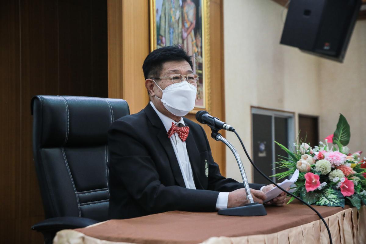 นายกองค์การบริหารส่วนจังหวัดตาก เป็นประธานในพิธีเปิดโครงการฝึกอบรมพัฒนาศักยภาพการปฏิบัติงานกิจการสภาฯ องค์การบริหารส่วนจังหวัดตาก ประจำปีงบประมาณ พ.ศ. 2565