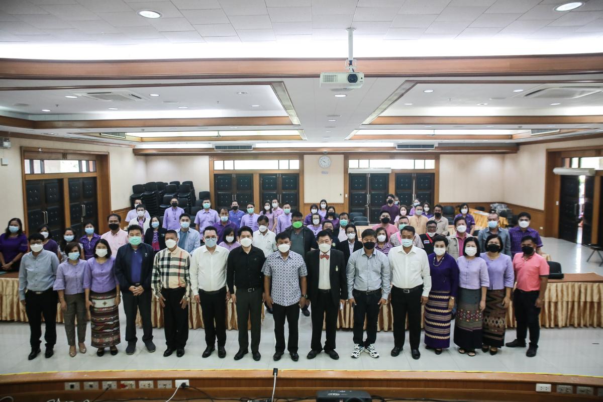 นายกองค์การบริหารส่วนจังหวัดตาก เป็นประธานในพิธีเปิดโครงการฝึกอบรมพัฒนาศักยภาพการปฏิบัติงานกิจการสภาฯ องค์การบริหารส่วนจังหวัดตาก ประจำปีงบประมาณ พ.ศ. 2565