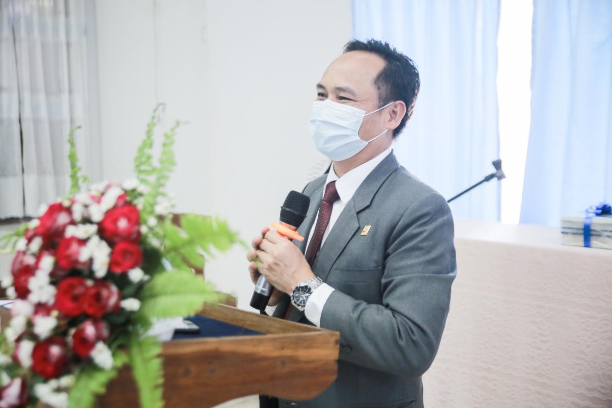 รองนายกองค์การบริหารส่วนจังหวัดตาก เป็นประธานในพิธีเปิดโครงการฝึกอบรมส่งเสริมให้ความรู้ด้านการปฏิบัติตามหลักศาสนาคริสต์ในเขตพื้นที่จังหวัดตาก ประจำปีงบประมาณ พ.ศ. 2565 (รุ่นที่ 2)