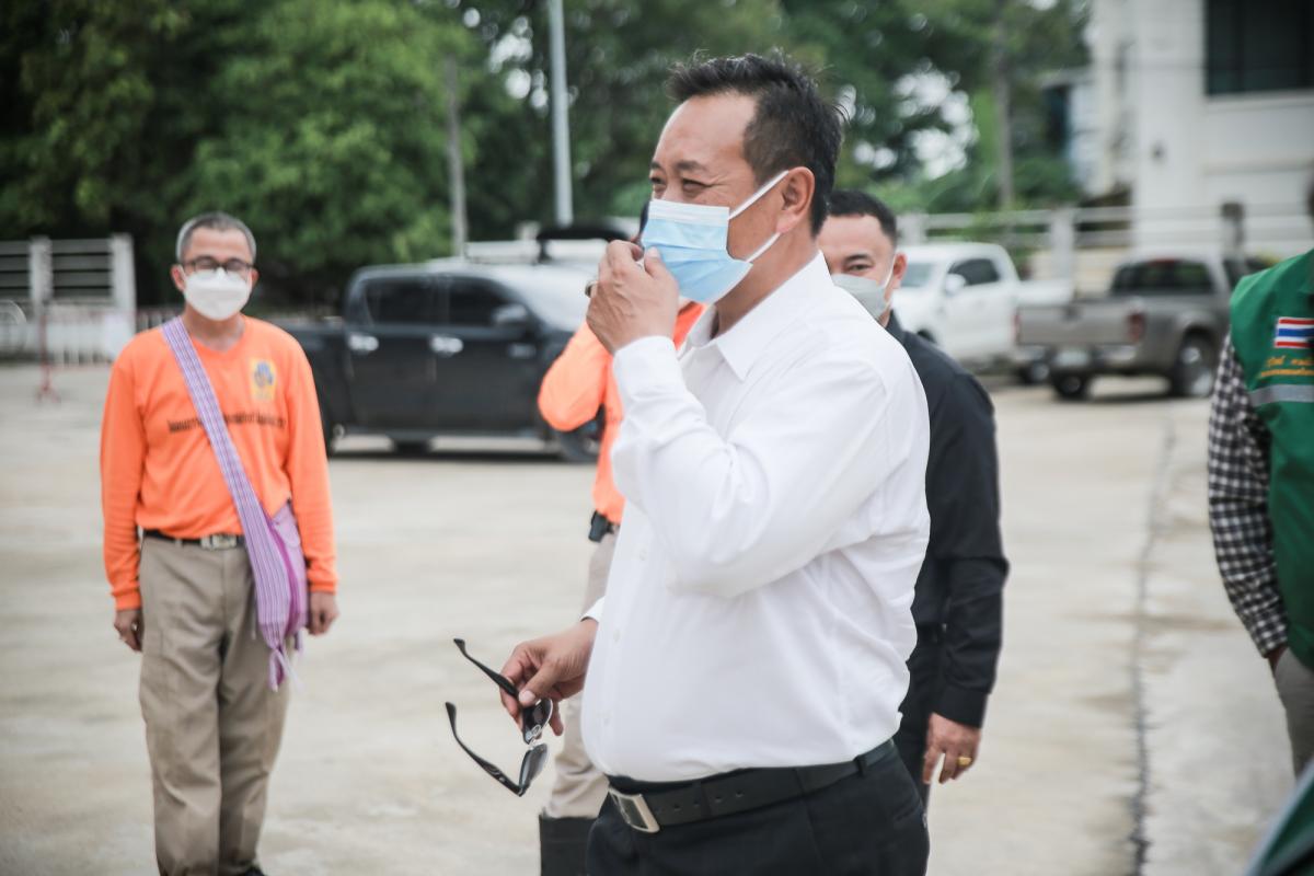 ลงพื้นที่ติดตามสถานการณ์น้ำท่วม ในพื้นที่อำเภอแม่สอด โดยได้ให้การสนับสนุน นำเครื่องสูบน้ำไปช่วยแก้ไขปัญหาน้ำท่วมขังในพื้นที่