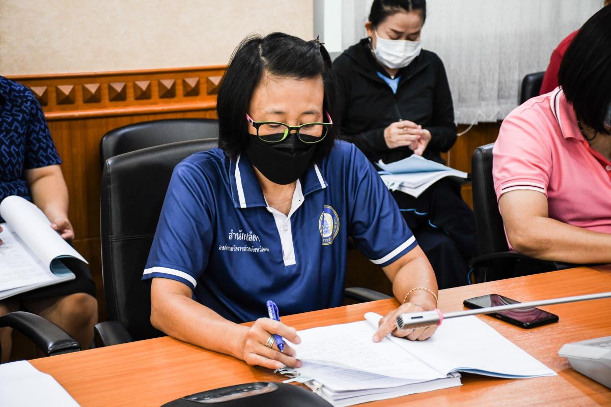 เป็นประธานการประชุมคณะกรรมการจัดทำแผนการจัดการความรู้ ( Knowledge Management : KM )