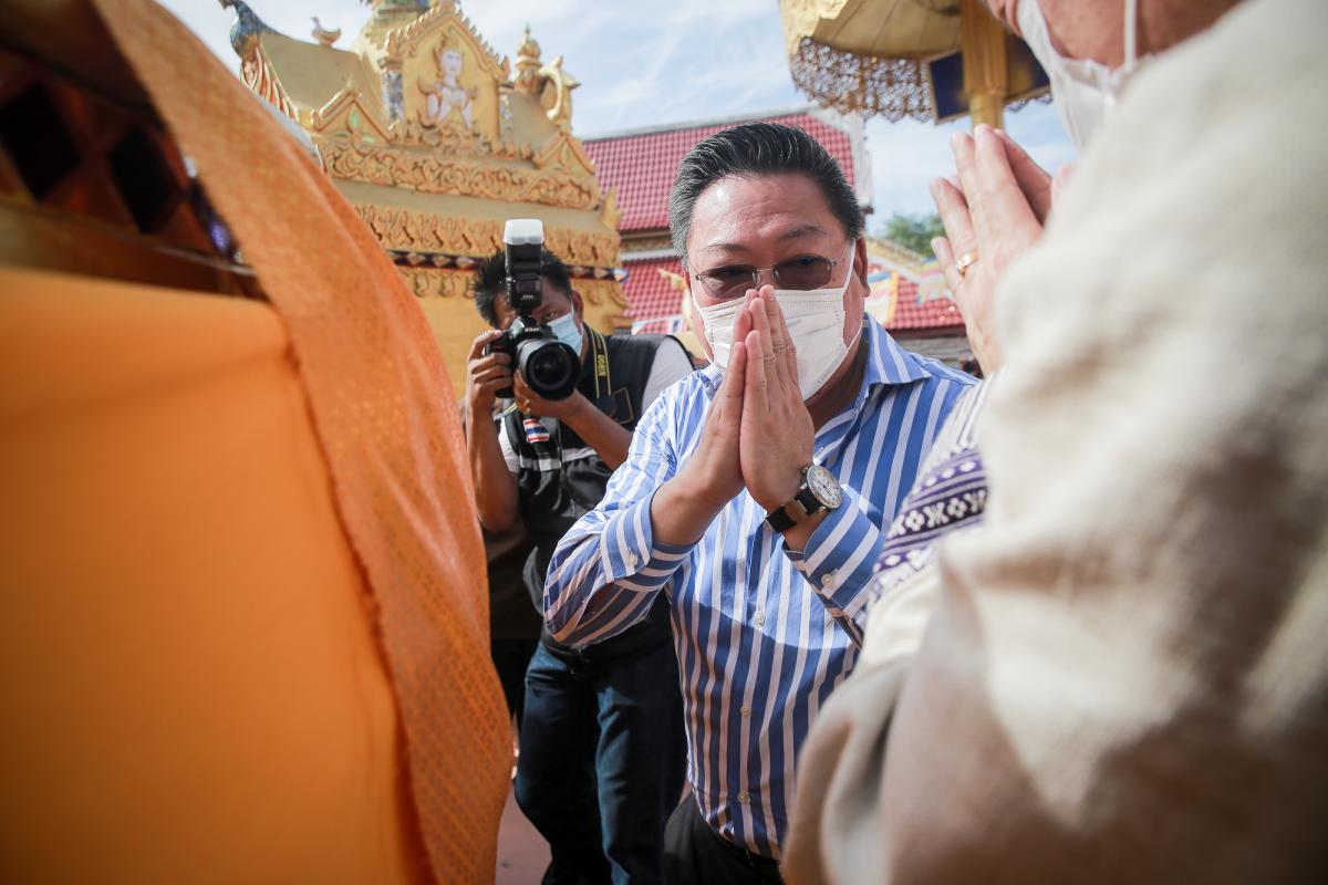 องค์การบริหารส่วนจังหวัดตาก ได้สนับสนุนงบประมาณในการจัดงาน จำนวน 50,000 บาท เพื่อบำรุงรักษา สืบสาน ศิลปะจารีตประเพณี และวัฒนธรรมอันดีของท้องถิ่นที่มีความสำคัญต่อวิถีชีวิตประชาชนในท้องถิ่น