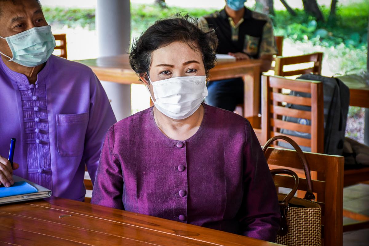นายกองค์การบริหารส่วนจังหวัดตาก ในฐานะผู้อำนวยการอุทยานธรณีไม้กลายเป็นหินตากลงพื้นที่ตรวจสอบเพื่อเตรียมความพร้อมการจัดงานบันทึกสถิติโลกไม้กลายเป็นหินที่ยาวที่สุดในโลก Guinness World Records (GWR)