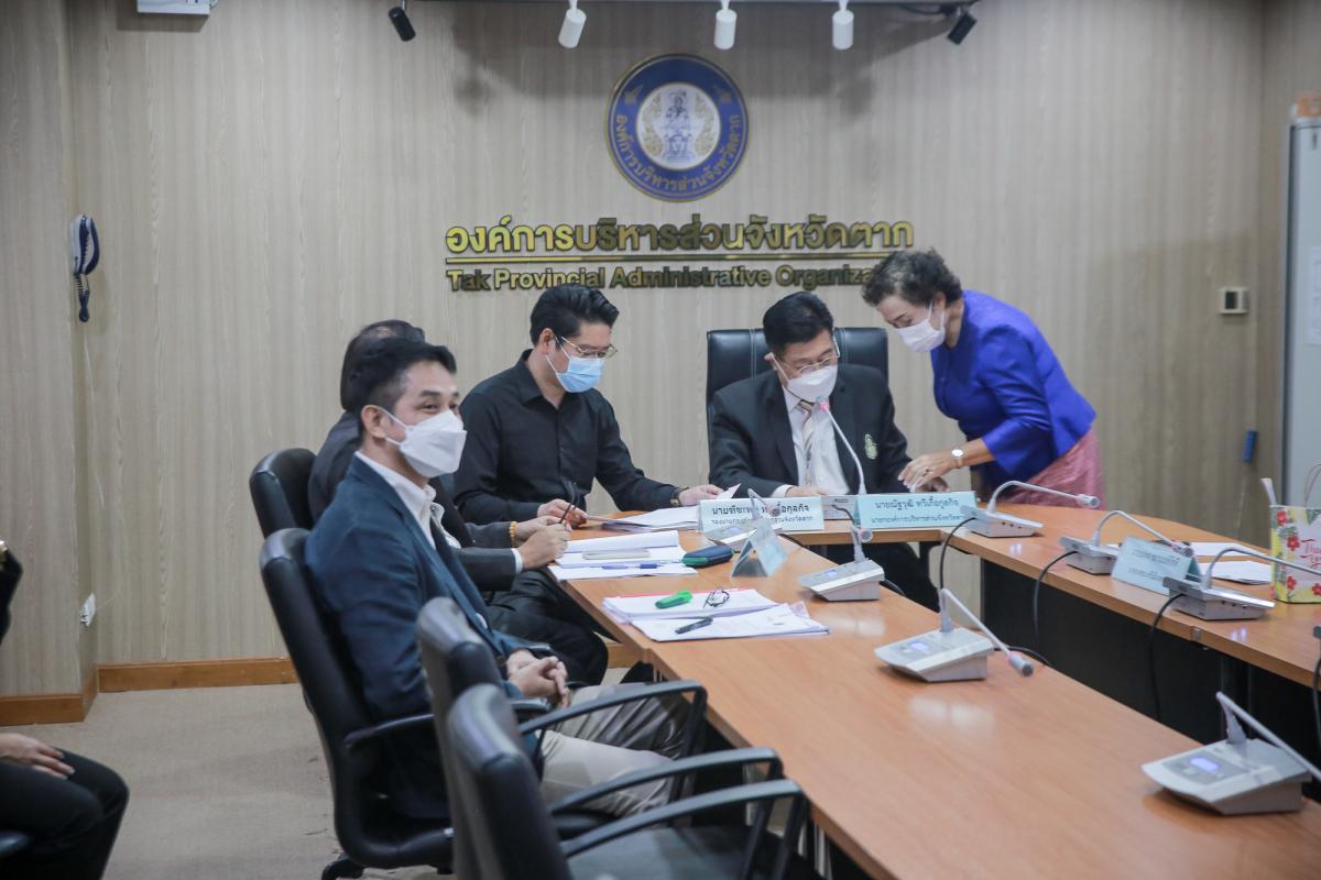 เข้าร่วมการประชุมชี้แจงกับคณะกรรมาธิการวิสามัญพิจารณาร่างพระราชบัญญัติงบประมาณรายจ่าย ประจำปีงบประมาณ พ.ศ. 2566