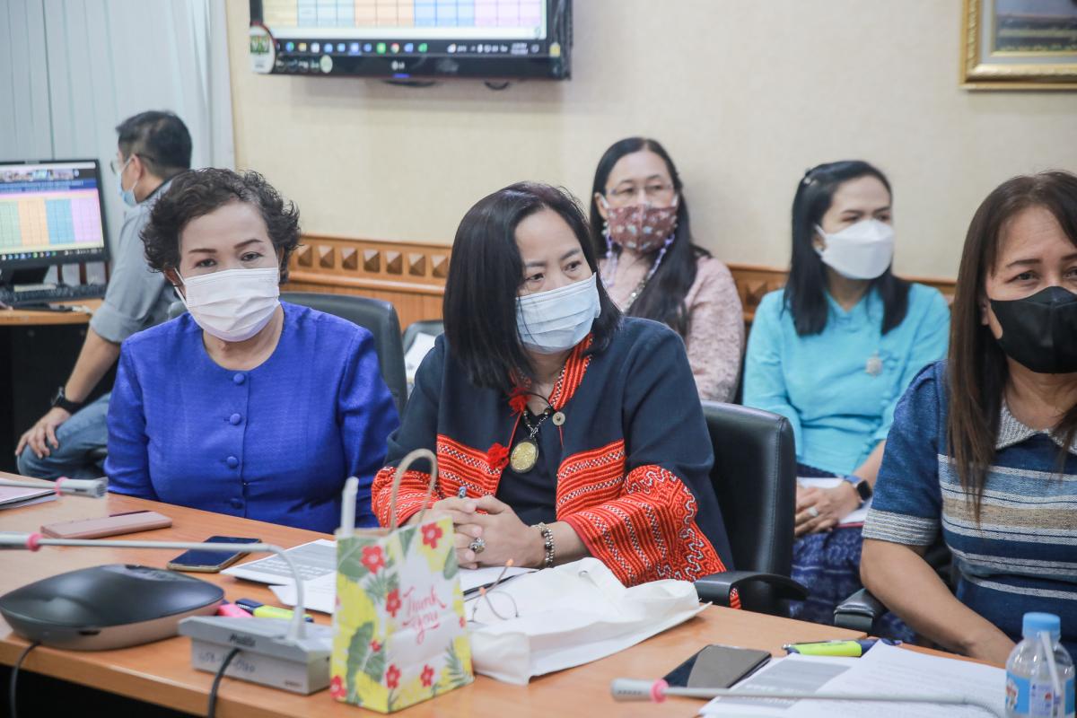 เข้าร่วมการประชุมชี้แจงกับคณะกรรมาธิการวิสามัญพิจารณาร่างพระราชบัญญัติงบประมาณรายจ่าย ประจำปีงบประมาณ พ.ศ. 2566