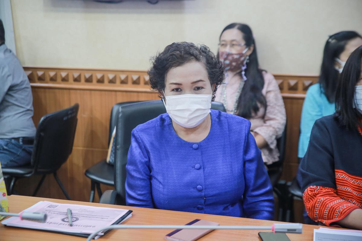  เข้าร่วมการประชุมชี้แจงกับคณะกรรมาธิการวิสามัญพิจารณาร่างพระราชบัญญัติงบประมาณรายจ่าย ประจำปีงบประมาณ พ.ศ. 2566