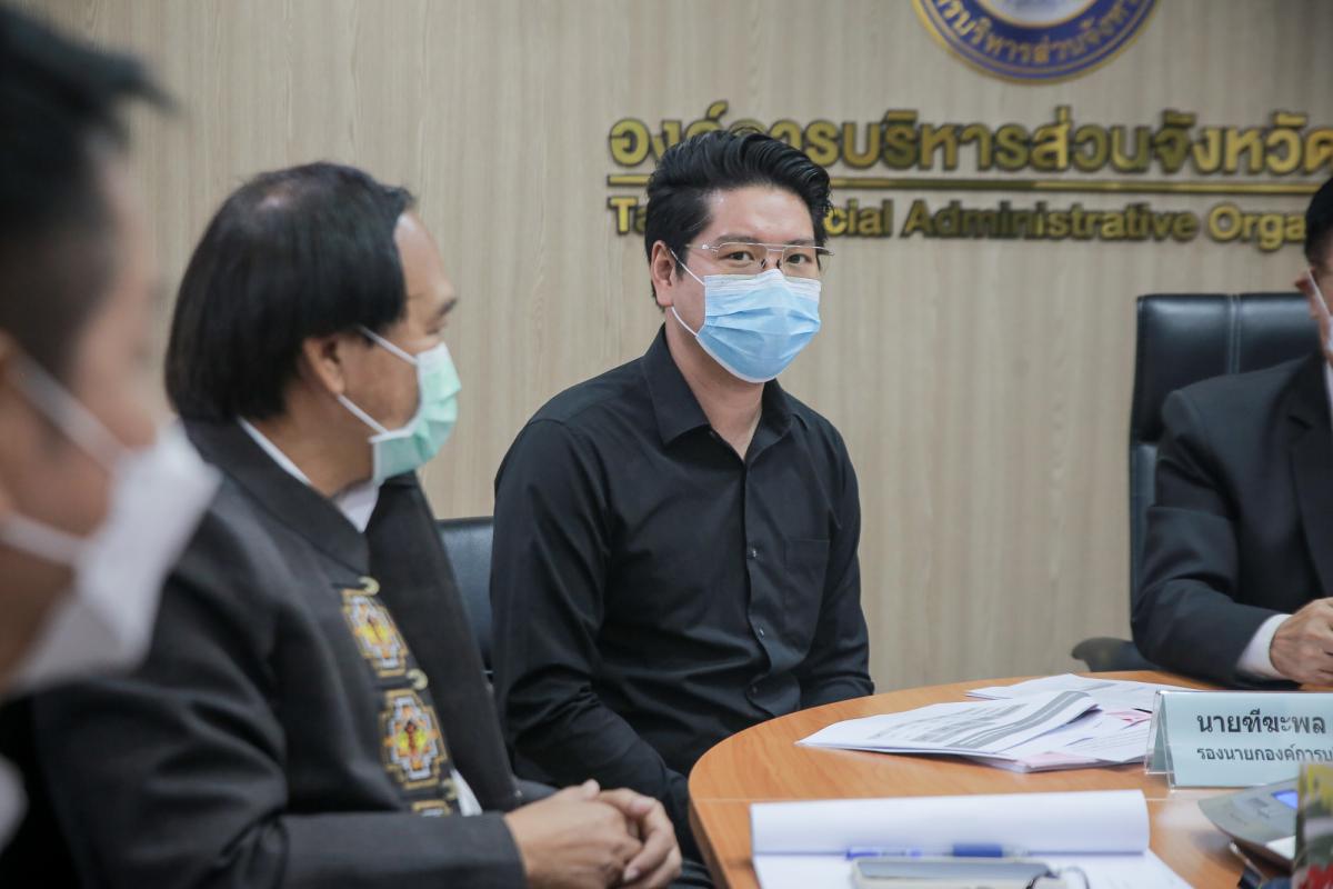  เข้าร่วมการประชุมชี้แจงกับคณะกรรมาธิการวิสามัญพิจารณาร่างพระราชบัญญัติงบประมาณรายจ่าย ประจำปีงบประมาณ พ.ศ. 2566