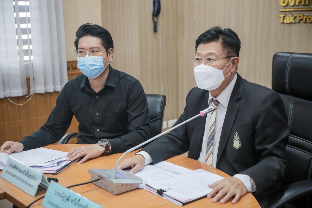  เข้าร่วมการประชุมชี้แจงกับคณะกรรมาธิการวิสามัญพิจารณาร่างพระราชบัญญัติงบประมาณรายจ่าย ประจำปีงบประมาณ พ.ศ. 2566