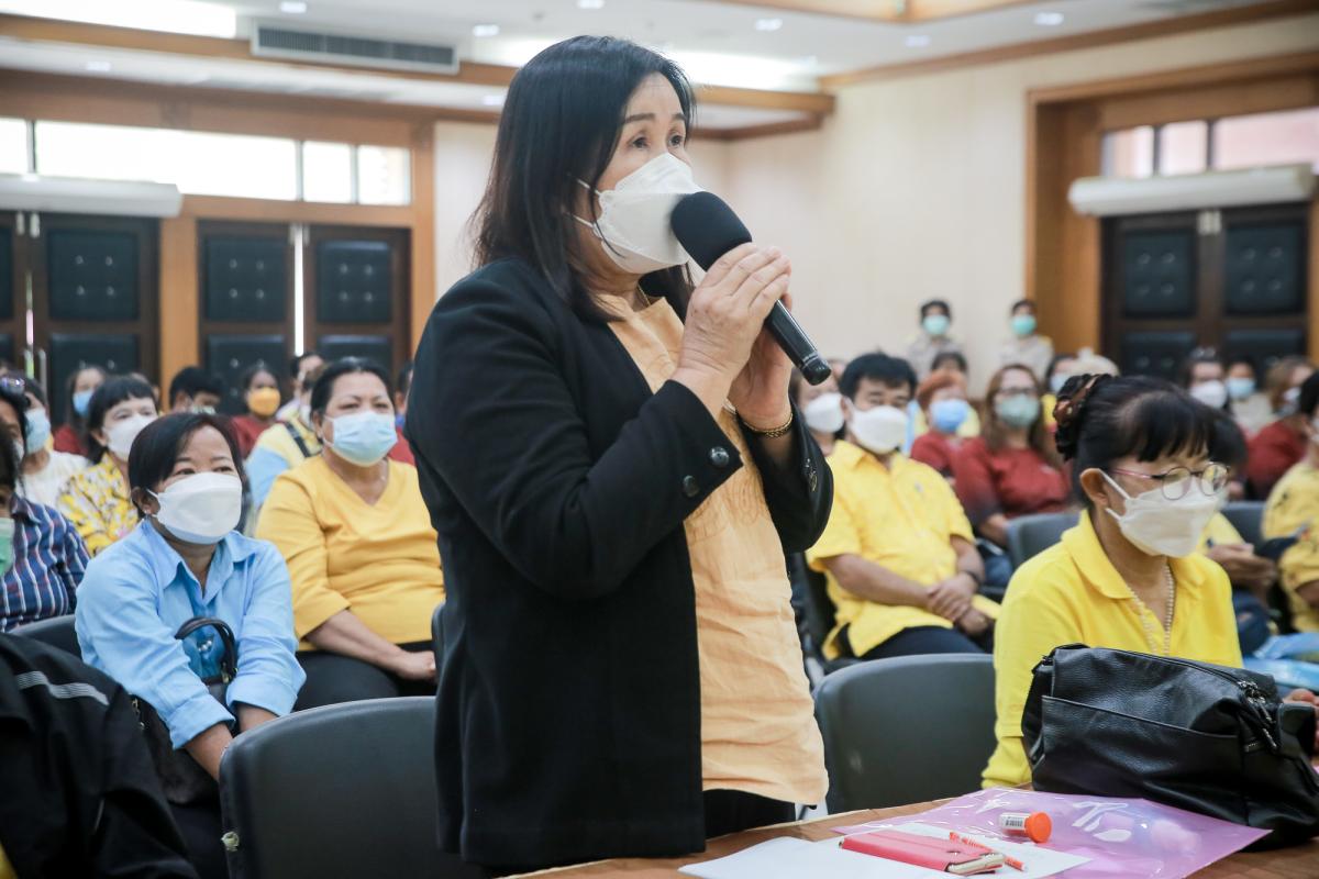 นายกองค์การบริหารส่วนจังหวัดตาก เป็นประธานในพิธีเปิดโครงการฝึกอบรมส่งเสริมสุขภาพในครอบครัวและชุมชน ประจำปี 2565