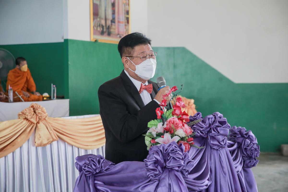  นายกองค์การบริหารส่วนจังหวัดตาก เป็นประธานในพิธีทำบุญวันสถาปนาครบรอบ 63 ปี โรงเรียนถนอมราษฎร์บำรุง