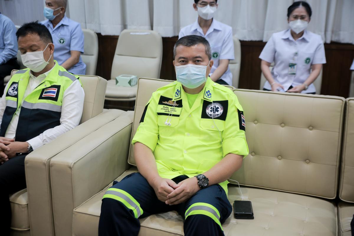 นายกองค์การบริหารส่วนจังหวัดตาก ร่วมต้อนรับดร.สาธิต ปิตุเตชะ รัฐมนตรีช่วยว่าการกระทรวงสาธารณสุข