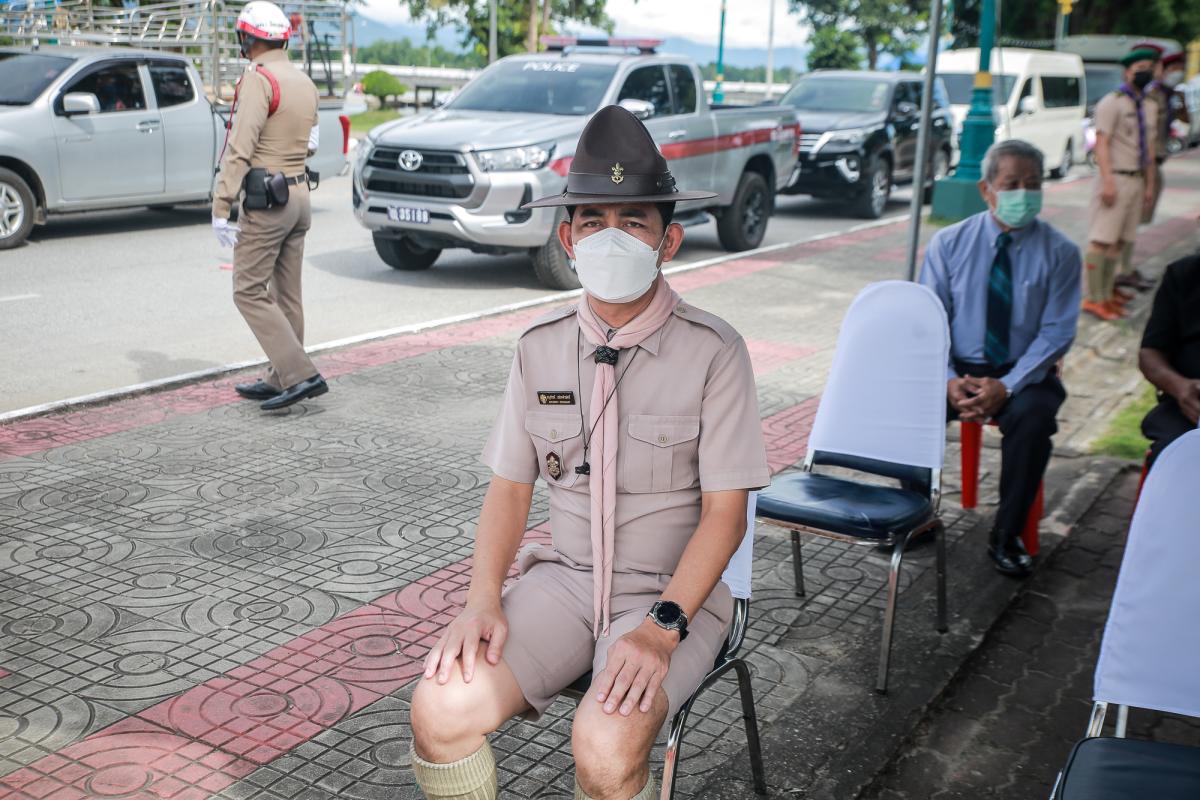 เข้าร่วมพิธีวางพวงมาลาเนื่องในวันคล้ายวันเกิดของ จอมพล ถนอม กิตติขจร