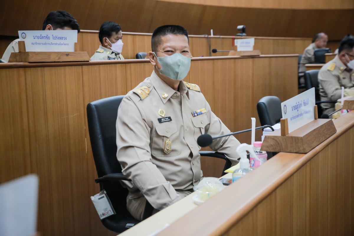 ประชุมสภาองค์การบริหารส่วนจังหวัดตาก สมัยสามัญ สมัยที่ 2 ครั้งที่ 1 ประจำปี 2565 ณ ห้องประชุมสภาองค์การบริหารส่วนจังหวัดตาก โดยมีระเบียบวาระการประชุมดังนี้