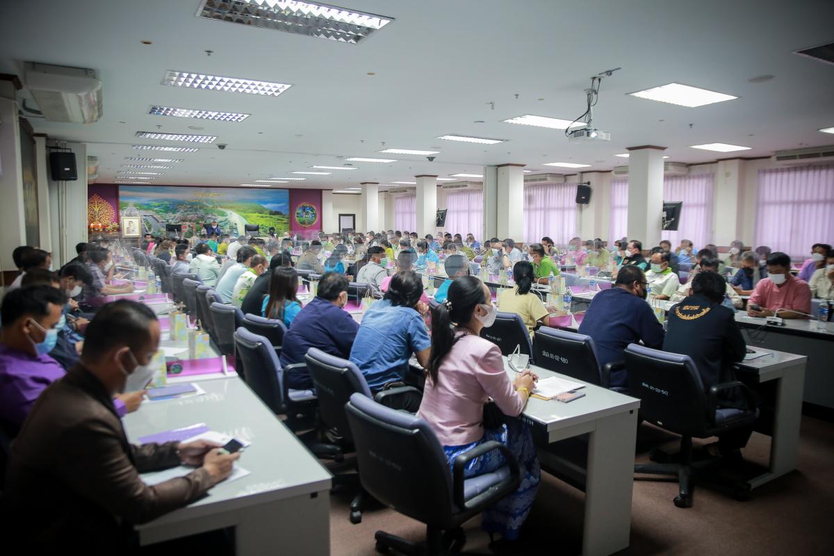 นายก อบจ.ตาก เข้าร่วมเข้าร่วมการประชุมขับเคลื่อนและติดตามนโยบายของรัฐบาล ภารกิจของกระทรวงมหาดไทย กรมส่งเสริมการปกครองท้องถิ่น และจังหวัดตาก ให้แก่องค์กรปกครองส่วนท้องถิ่น ครั้งที่ 4/2565