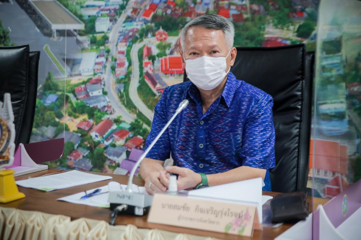 นายก อบจ.ตาก เข้าร่วมเข้าร่วมการประชุมขับเคลื่อนและติดตามนโยบายของรัฐบาล ภารกิจของกระทรวงมหาดไทย กรมส่งเสริมการปกครองท้องถิ่น และจังหวัดตาก ให้แก่องค์กรปกครองส่วนท้องถิ่น ครั้งที่ 4/2565