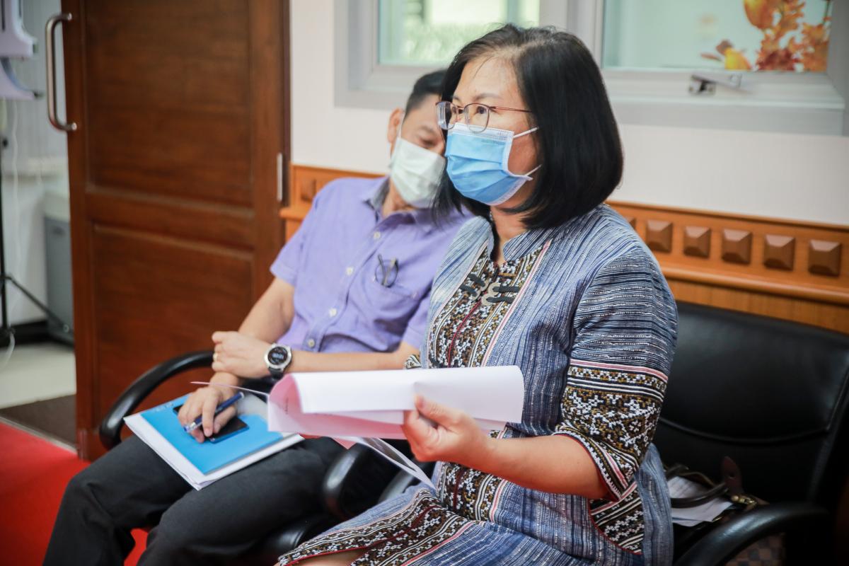สมาชิกสภาองค์การบริหารส่วนตำบลวังหมัน อำเภอสามเงา จังหวัดตาก พร้อมคณะ เข้าพบนายณัฐวุฒิ ทวีเกื้อกูลกิจ นายกองค์การบริหารส่วนจังหวัดตาก เพื่อหารือข้อราชการ
