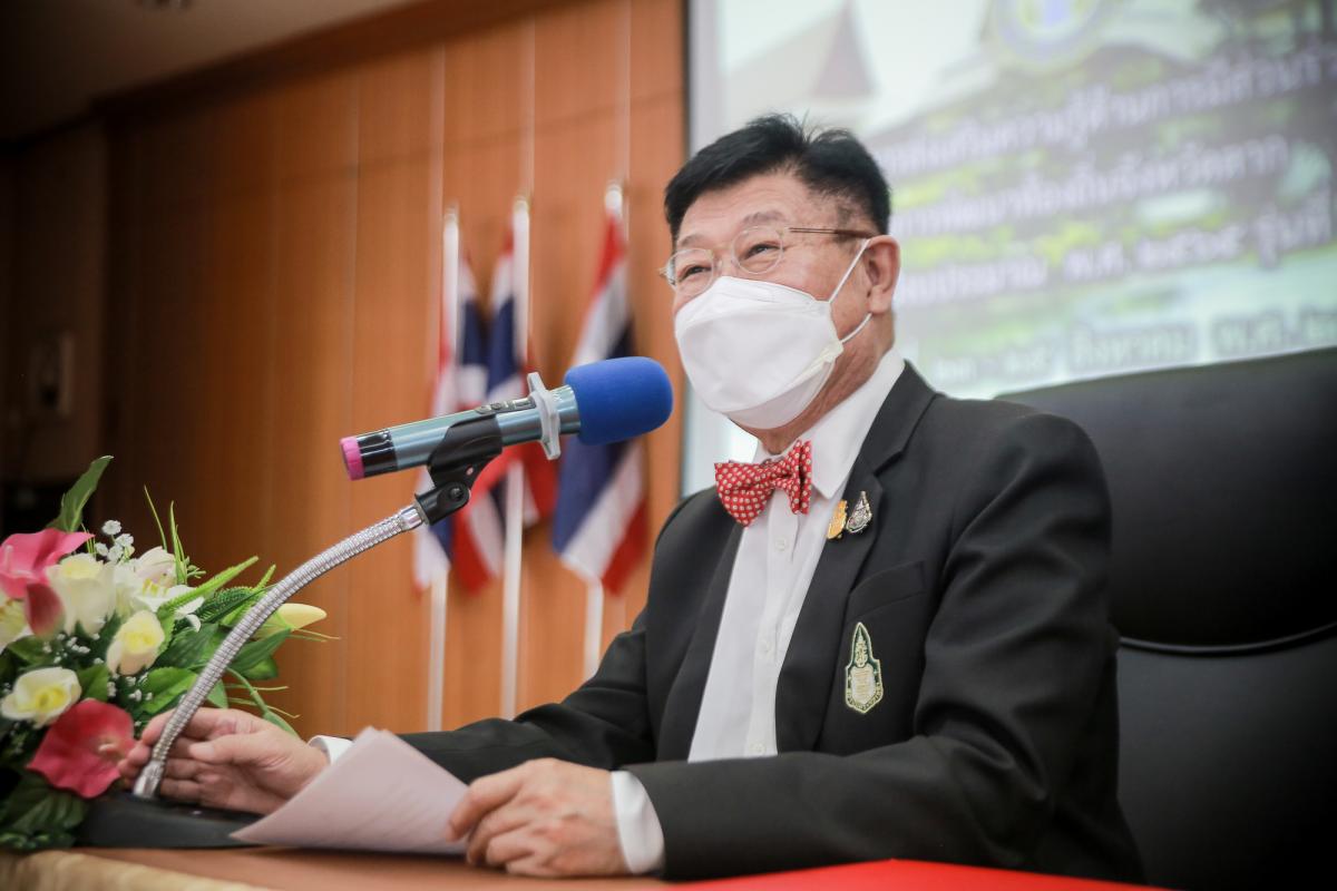 นายกองค์การบริหารส่วนจังหวัดตาก เป็นประธานในพิธีเปิดโครงการส่งเสริมความรู้ด้านการมีส่วนร่วมในการพัฒนาท้องถิ่นจังหวัดตาก ประจำปีงบประมาณ พ.ศ. 2565 รุ่นที่ 1