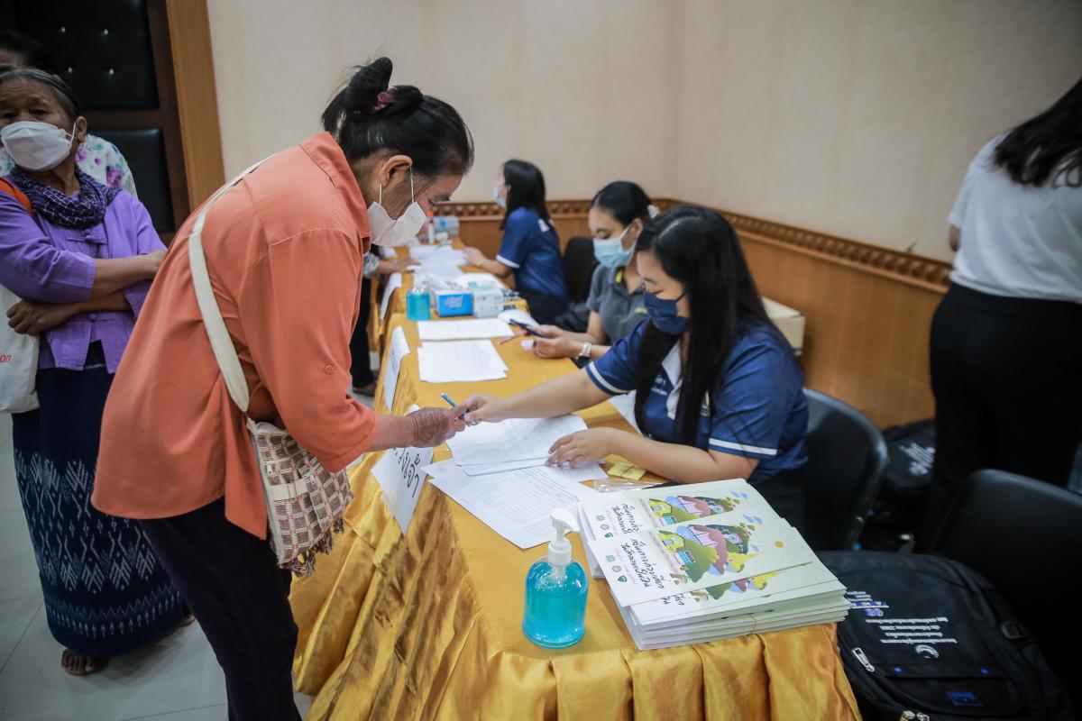 เป็นประธานในพิธีเปิดโครงการฝึกอบรมผู้ประกอบการด้านบริการการท่องเที่ยว ประจำปีงบประมาณ พ.ศ. 2565 