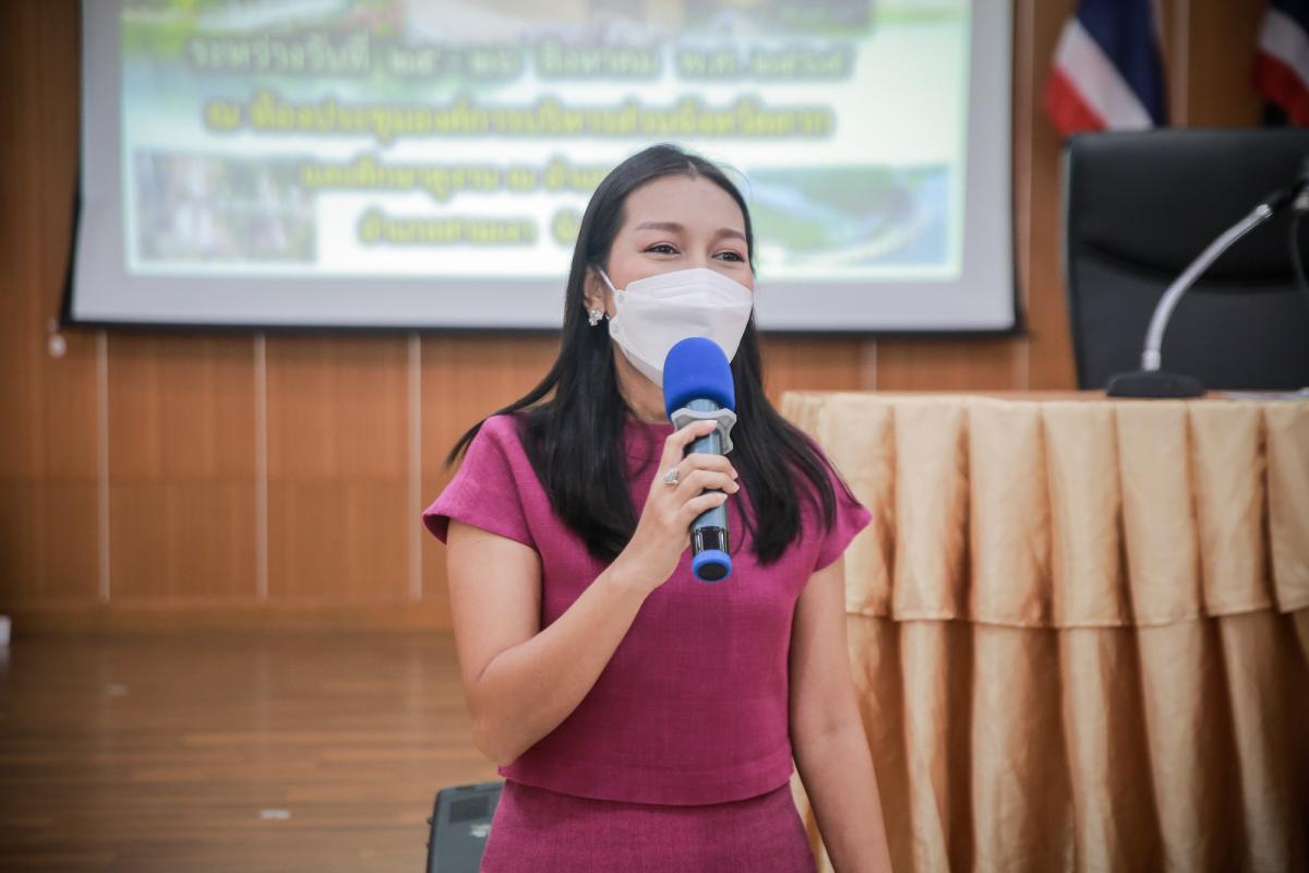 เป็นประธานในพิธีเปิดโครงการฝึกอบรมผู้ประกอบการด้านบริการการท่องเที่ยว ประจำปีงบประมาณ พ.ศ. 2565 
