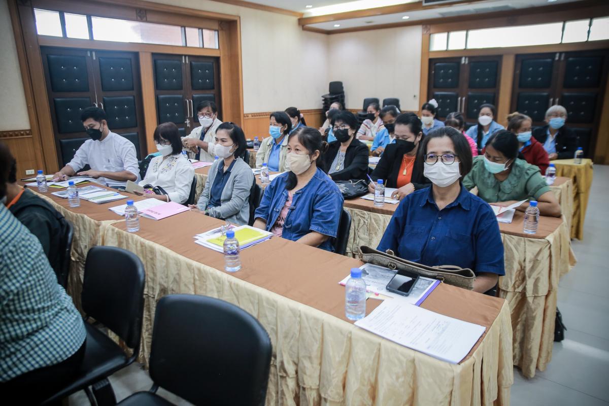 เป็นประธานในพิธีเปิดโครงการฝึกอบรมผู้ประกอบการด้านบริการการท่องเที่ยว ประจำปีงบประมาณ พ.ศ. 2565 