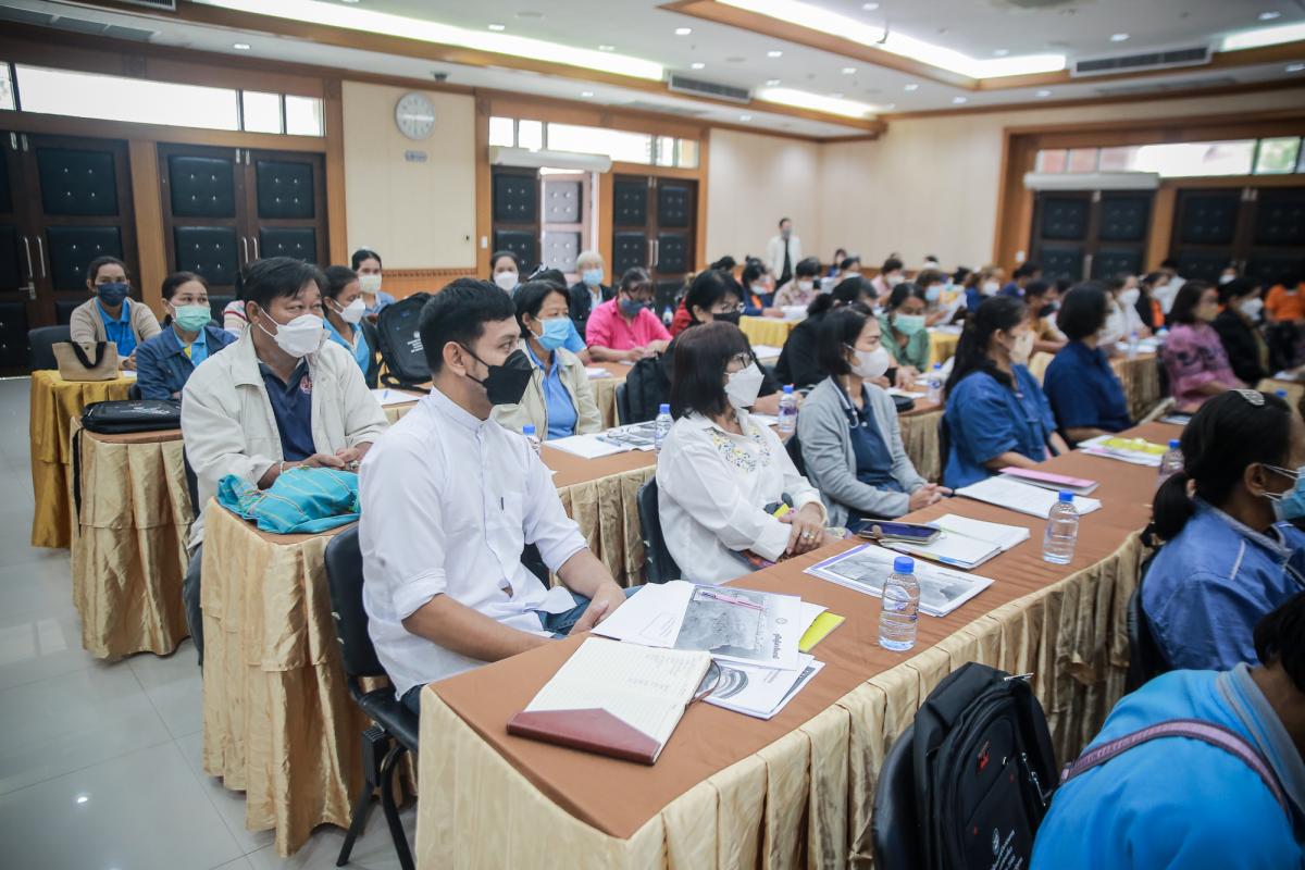 เป็นประธานในพิธีเปิดโครงการฝึกอบรมผู้ประกอบการด้านบริการการท่องเที่ยว ประจำปีงบประมาณ พ.ศ. 2565 