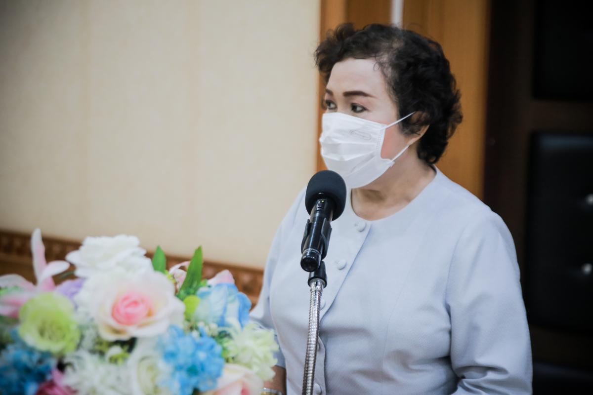 เป็นประธานในพิธีเปิดโครงการฝึกอบรมผู้ประกอบการด้านบริการการท่องเที่ยว ประจำปีงบประมาณ พ.ศ. 2565 