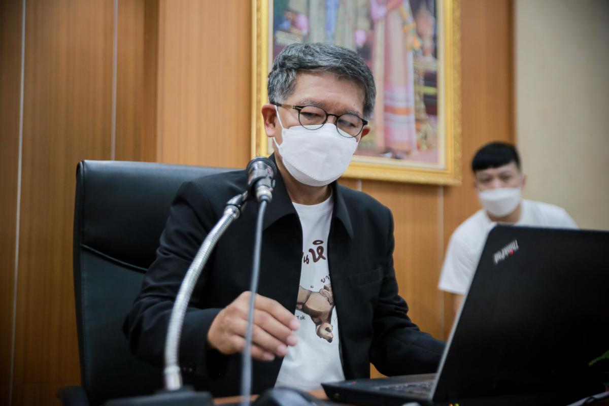 เป็นประธานในพิธีเปิดโครงการฝึกอบรมผู้ประกอบการด้านบริการการท่องเที่ยว ประจำปีงบประมาณ พ.ศ. 2565 