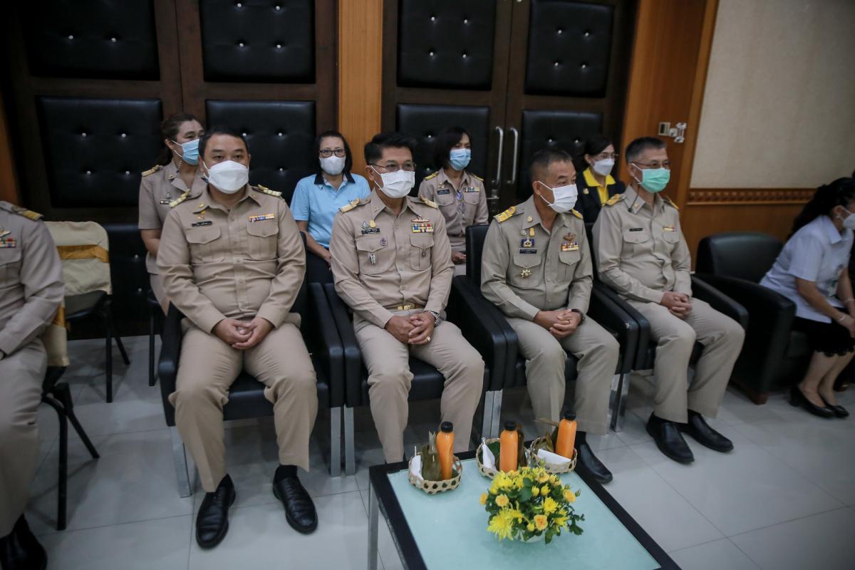 นายกองค์การบริหารส่วนจังหวัดตาก ร่วมเป็นเกียรติ และให้การกล่าวต้อนรับ ในพิธีเปิดโครงการคัดกรองมะเร็งเต้านม โดยเครื่องเอกซเรย์เต้านมเคลื่อนที่ (Mammogram) ในสตรีกลุ่มเสี่ยงและด้อยโอกาส