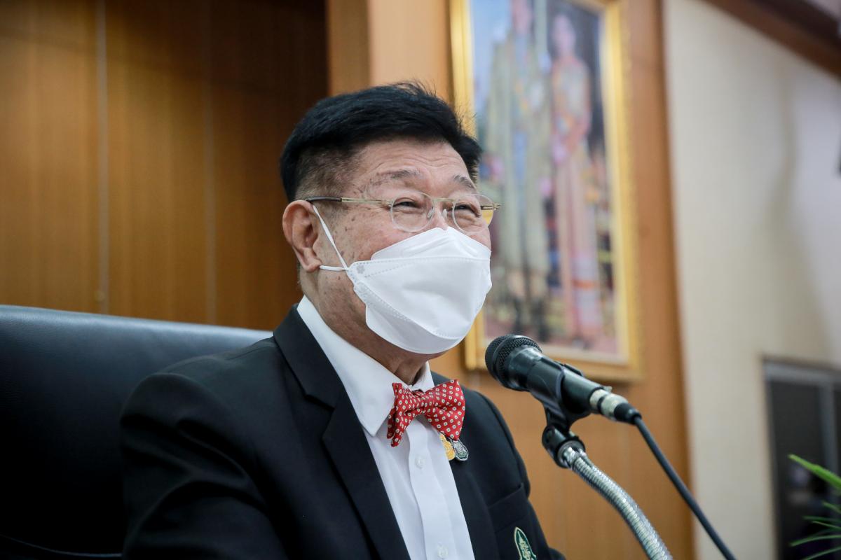 ป็นประธานในพิธีเปิดโครงการฝึกอบรมส่งเสริมสุขภาพและพัฒนาการจัดการอนามัยสิ่งแวดล้อม ประจำปี 2565 รุ่นที่ 2